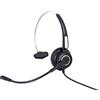 LEDLUX 1 Pezzo Cuffia Monoaurale Con USB Microfono Auricolare Professionale Per PC Notebook Aziendale Ufficio Call Center Skype Uso Business