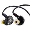 Linsoul TANGZU Wan'er S.G II in Ear Monitor, Cuffie HiFi Cablate, Auricolari Gaming IEM con Driver Dinamico da 10mm e Diaframma PET con Cavo OFC Staccabile 2Pin per Audiofili(Nero,TypeC Con Mic)