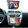 Inefala Autoradio Carplay Android 15 per Seat Leon MK2 2005-2012 2G+64G | Wireless Carplay Android Auto,9 Touchscreen,Stereo Auto Bluetooth con GPS,WiFi,RDS/FM,Mirror Link,USB,SWC,Mic,Retrocamera
