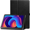 VOVIPO Custodia protettiva Compatibile con DOOGEE U11/DOOGEE U11 Pro 11 pollici Tablet 2025, Cuoio Premium Folio Cover con funzione stand e portamatita, Nero