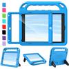 SINSO Custodia per bambini per iPad 9,7 6a generazione 2018/5a generazione 2017/iPad Air 2, protezione schermo integrata, leggera e antiurto, con maniglia/supporto, blu