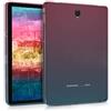 kwmobile Cover Compatibile con Samsung Galaxy Tab S4 10.5 - Custodia Cover Tablet in silicone TPU - Copertina protettiva Tab - Backcover - 2 colori fucsia/blu/trasparente