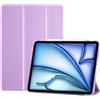 ProCase Cover per iPad Air 11 Pollici M4 2026/M3 2025/M2 2024 | Custodia Smart con Supporto Ricarica Pencil 2, Leggera con Auto Sleep/Wake, Violetto