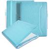 E NET-CASE Custodia per Onyx Boox GO 10.3 ePaper - Custodia in pelle PU con passante per mano/portapenne e funzione di spegnimento automatico (Sky Blue)