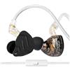 KINBOOFI KZ ZSN Pro X Auricolare con 1BA e 1DD, KZ in Ear Auricolari in Ear Monitor Cuffie 0,75mm Cavo a 2 pin Auricolare KZ