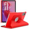 ebestStar - Cover per Lenovo Tab M11, Custodia Protezione Rotazione 360, Pelle PU, Rosso