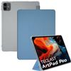 AKNICI Custodia Cover per TECLAST Artpad Pro Tablet 12.7 Pollici, Custodia PU Pelle Ultra Sottile Leggero in Tri-Fold con Auto Svegliati/Sonno Retro in Morbido TPU, Blu