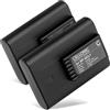 CELLONIC 2x Batteria compatibile con Leica M8, M9-M, M9-P, BP-SCL1 | 1700mAh, 3.7V, Ioni di Litio