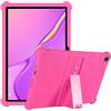 LEHEE Custodia per Samsung Galaxy Tab A8 2021, Silicone Morbido Skin Leggero Custodia Protettiva per Bambini Supporto Cover per Samsung Galaxy Tab A8 2021 10,4 Pollice, Rosa