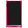 BastralBloom Custodia in silicone per tablet Lenovo Tab4 8 TB-8504F TB-8504N, custodia per tablet in morbido silicone regolabile per Tab4 8 TB-8504F TB-8504N custodia con supporto per PC (rosa)