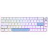 BOYI 66Pro - Tastiera meccanica con interruttore magnetico a scatto rapido, 65%, effetto Hall, montata su guarnizione, RGB HotSwap, azionamento iperveloce, regolabile, con cavo, compatta, con manopola