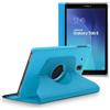 ebestStar - Cover Compatibile con Samsung Galaxy Tab E 9.6 T560, T561 Custodia Protezione Pelle PU con Supporto Rotazione 360, Blu [Apparecchio: 241.9 x 149.5 x 8.5mm, 9.6'']