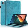 Succtopy Custodia Xiaomi Mi Pad 5/ Mi Pad 5 Pro 11 Pollici 2021 Cover Xiaomi Mi Pad 5 Pro Pelle PU Funzione Custodia Slot per Card Portafoglio Standing Tablet Cover per Xiaomi Mi Pad 5, Blu
