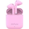 Defunc True Go Slim Rosa - Cuffie senza fili - Cuffie stereo Bluetooth 5.0 - Suono di alta qualità - Durata della batteria 22 ore