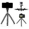Generic Mini treppiede portatile, regolabile in altezza, realizzato in acciaio inossidabile, adatto per smartphone, proiettori desktop, live streaming e fotografia