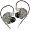 SPORTARC Auricolari KZ EDX Lite Premium con cavi intercambiabili e tecnologia Dynamic Driver (grigio senza microfono)