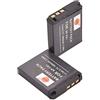 DSTE 2-Pacco Ricambio Batteria per Sony NP-FR1 Cyber-shot DSC-F88 DSC-P100 DSC-P100/L DSC-P100/LJ DSC-P100PP DSC-P100/R DSC-P100/S DSC-P120 DSC-P150 DSC-P150/B DSC-P150/L DSC-P150/S DSC-P200