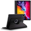 ebestStar - Cover per iPad Air (2020) 10.9, iPad Air 4 Apple, Custodia Protezione Rotazione 360, Pelle PU, Nero