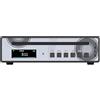 S.M.S.L Lettore CD SMSL PL100PRO, Uscita cuffie RCA/Ottica/Coassiale/3.5+4.4mm, 200mW 32Ω, 2*Chip DAC CS43131 di alta qualità, Compatibile con dischi CD-R/CD-RW/MP3, Riproduzione MQA senza perdita (nero)
