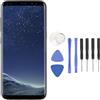 Gugxiom Sostituzione Schermo AMOLED per S8, Gruppo Schermo LCD Digitalizzatore Touch, Display OLED per S8 G950 SM G950F T U V W, 5,8 Pollici, con Kit Cornice, Testato Prima