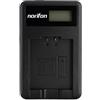 Norifon CGA-S002 LCD USB Caricatore per Panasonic Lumix DMC-FZ1 | Compatibile con Panasonic Lumix DMC-FZ10, DMC-FZ15, DMC-FZ18, DMC-FZ2, DMC-FZ20, DMC-FZ28, DMC-FZ3, DMC-FZ30, DMC-FZ35