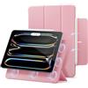 ESR Cover per iPad Pro 11 M5/M4 (2025/2024), Serie Rebound, Rosa | Custodia Magnetica con Supporto Trifold, Aggancio Magnetico, Supporto per Pencil Pro/USB-C, Auto Attivazione/Standby