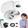 Gienslru Talkbuds - Traduttore Ai, traduttore in tempo reale, 144 lingue e accenti, traduttore bidirezionale, auricolari Bluetooth, auricolari impermeabili IPX5, comandi touch, per viaggi, affari