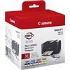 Canon PGI-1500XL BK/C/M/Y Serbatoi Inchiostro, Multipack Blister