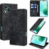 YealRed Custodia Cover per Honor 400 Lite 5G (Nero) | Custodia in Pelle Premium per Honor 400 Lite 5G, [Funzione stand] [Slot per scheda SIM] Custodia Protettiva in TPU Antiurto