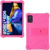 AKNICI Custodia Silicone per DOOGEE T20 Mini/Pro Tablet 8,4 Pollici, Protettiva Cover Con Supporto Integrato, Rosa