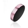 Generic Supporto magnetico rotondo multifunzionale per auto, supporto magnetico per varietà di telefoni cellulari e tablet (rosa)