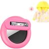 AXFEE Portachiavi Air-Tag,Ustodia per tracciatore GPS Nascosta-Verde acceso | Custodia in Silicone Airtag con Pin, Adatta per Bambini, Anziani, Animali Domestici, Zaino