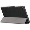 Kepuch Custer PU-Pelle Case Custodia Cover per Lenovo Tab M10 HD 2nd TB-X306X/Nook 10 HD Tablet 2021 - Nero