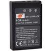 DSTE Batteria di ricambio compatibile con Olympus BLS-1 PS-BLS1 BLS-5 BLS5 PS-BLS5 E-400 E-410 E-420 E-450 E-600 E-620 E-P1 E-P2 E-P3 E-PL1 E-PL3 E-PM1