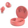 Motorola Sound Motorola VerveBuds 250 - Auricolari wireless Bluetooth in Ear True Wireless - Portatile - 18 Ore - Impermeabile IPX5 - Touch Control - Compatibile con Alexa, Siria, Google - Rosso