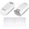 WRAPGRADE adesivi compatibili con DJI NEO Set di 2 batterie (Racing White)