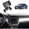METYOUCAR Supporto per telefono da auto per Volvo S90 V90 2016-2023, supporto fisso girevole per presa d'aria centrale, adatto per iPhone, Android e smartphone universale (A)