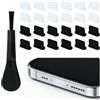 Generic Set di 24 tappi antipolvere USB-C, in silicone, per la pulizia della porta di ricarica, per iPhone 15 e 16 Series/Samsung Galaxy S25-S20/Note/Serie A/tutti i dispositivi USB-c