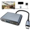 DGBOSEN Switch 2 Dock, docking station portatile USB C con porta 4K @ 120Hz/PD 100W/USB 3.0, dock TV da viaggio in lega di alluminio per Switch/Steam Deck/ROG Xbox Ally X/Legion Go 1/2/S