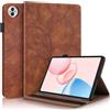 Succtopy Custodia per Honor Pad 10 2025 12.1 Pollici Cover in Pelle PU con Porta Penna Case Protettiva con Funzione di Supporto per Honor Pad 10 2025 12.1 Pollici Marrone