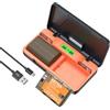 AKTTKA Batteria LP-E6 (2 * 3000mAh) con Ricarica Rapida 20W e Custodia Portatile - Compatibile con Canon LP-E6/LP-E6N e EOS 5D Mark II/III/IV, 6D, 6D Mark II, 7D, 7D Mark II, 60D, 70D, 80D, 90D