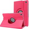 WHWOLF WWOLF 360° Rotating Custodia Lenovo Tab M10 Plus Cover (TB-X606F/X) 10.3 Antiurto con supporto girevole multi-angolo PU Pelle per Lenovo Tab M10 FHD Plus Custodia - Rosa