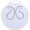 Fockety Auricolari invisibili per dormire, auricolari Bluetooth 5.3 ultra mini per chi dorme di lato, cuffie wireless con cancellazione del rumore per allenamenti di corsa (WHITE)