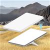 SWTHM Starlink Mini Cover, custodia protettiva Starlink in silicone impermeabile antiscivolo Starlink mini protezione con retro a nido d'ape per dissipazione del calore per interni ed esterni viaggi
