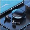 YYGGWL Cuffie Auricolari Bluetooth Cuffie Da Gioco Dual Mode | Cuffie Auricolari Bluetooth Auricolari a bassa latenza Cuffie da gioco Dual Mode per chiamate HD(Black)