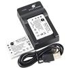 DSTE LI-80B - Batteria agli ioni di litio (2 pezzi) e micro USB, compatibile con Olympus NP-900 T-110 X-36 AGFA 4Ti Avant S4 S6 EZ 4033 ACER CS-5530 Aosta DA 5094 DC E720