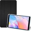 AKNICI Custodia Cover per ALLDOCUBE iPlay 50 Mini Lite/TECLAST P80T Tablet 8 Pollici, Custodia PU Pelle Ultra Sottile Leggero in Tri-Fold con Funzione di Supporto in Morbido TPU, Nero