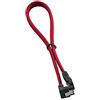 CableMod CM-CAB-RSAT-N30KR-R ModMesh - Cavo SATA 3 ad angolo retto, colore: Nero