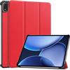 Kepuch Custer Cover per OnePlus Pad 3/ OnePlus Pad 2 Pro, Oppo Pad 4 Pro,PU-Pelle Case Custodia - Rosso