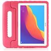 ZiHang Cover per Huawei Mediapad T5 10, Rigida Custodia Antiurto per Bambini con Kickstand, Leggera Protettiva Custodia per Huawei Mediapad T5 10 (Rosa Rossa)
